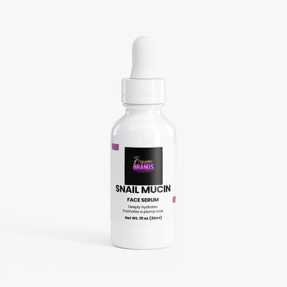 Sérum facial Crown Brands Snail Mucin con colágeno y ácido hialurónico