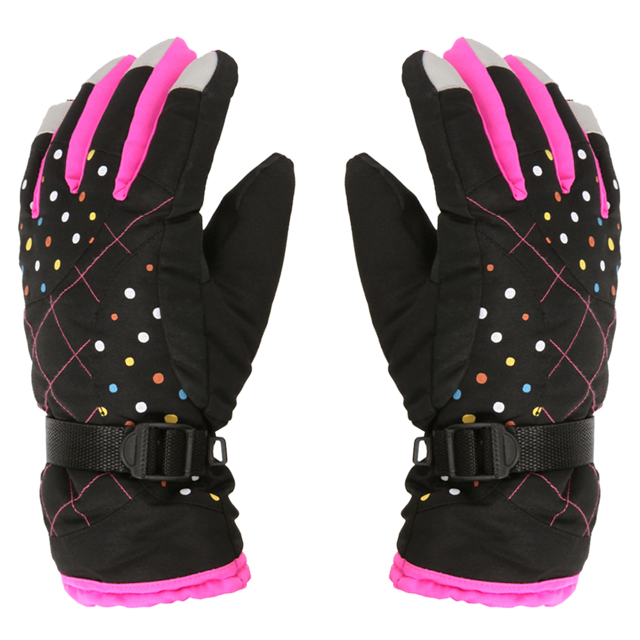 Nuevos guantes de esquí para mujer más guantes gruesos de lana para invierno deportes al aire libre MFZFUKR CPB-US-XD420-4