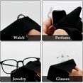 thumbnail image 4 of Microfiber Eyeglass Cleaning Cloth, 6-Pack (15 x 15 cm), Black, 4 of 5
