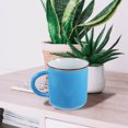 thumbnail image 2 of 1pc Creative Water Cup Drinking Cup Breakfast Milk Coffee Cup (Sky-blue), 2 of 6