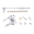thumbnail image 2 of Lightweight Derailleur Set Accessories Gear Shifter Chain Pusher Spring Einfach zu installieren Cable Anchorage for Folding Bike Compatible 2-7 Speeds plata DYNWAVEMX desviador de bicicleta, 2 of 6