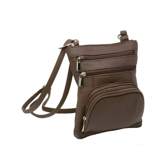 Leather Shoulder Bag Handbag Purse Cross Body Organizer Wallet Multi Pockets New