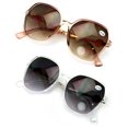 thumbnail image 2 of 2 Pairs Oversized Women Bifocal Reading Sunglasses Reader Glasses Butterfly Metal Temple Lion Head +2.75, 2 of 6