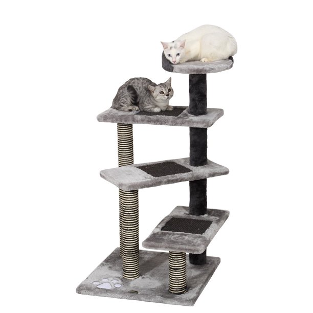 Ollieroo High Quality 40" H MultiLevel Kitten Cat Tree Furniture