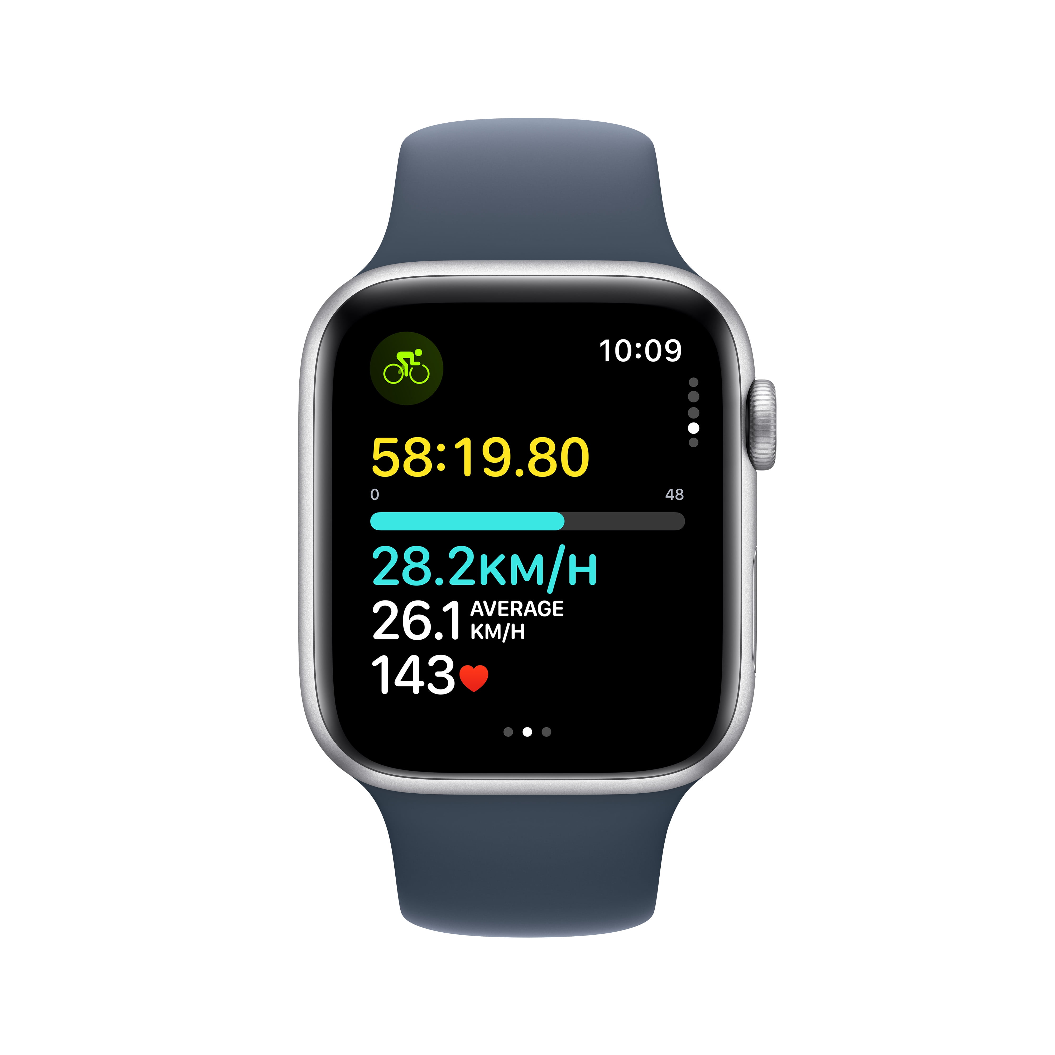 Apple Watch SE - 40mm - GPS - Midnight Aluminum Case with