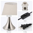 thumbnail image 2 of Haitral Set of 2 Desk Reading Lamps with Titanium Bronze Minimalist Metal, 2 of 7