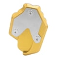 thumbnail image 3 of Placa de extensión de soporte lateral de pie Reemplazo de soporte de pie de aluminio CNC para Forza 350 NSS350 2020-2022 Amarillo, 3 of 5