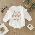 thumbnail image 2 of LUOGENLI Baby Girl Rompers 2T Baby Toddler Boys Girls Long Sleeve Letter Prints Rompers Jumpsuits Fall Winter Clothes Baby Girl Rompers 6-9 Months Pack Girls' Jumpsuits 6-12 Months, 2 of 7