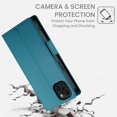 thumbnail image 4 of Designed for iPhone 13 Wallet Case, with Card Slots Strong Magnetic Closure PU Leather Flip Fold Shockproof Kickstand Durable Purse Flip Case for iPhone 13 - Blue, 4 of 7