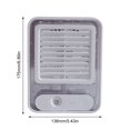 thumbnail image 2 of 3 en 1 Mini ventilador de escritorio, ventilador eléctrico recargable por USB para oficina en casa, 2 of 6