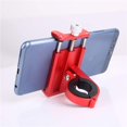 thumbnail image 3 of Bicycle Cycling Aluminum Alloy Phone Holder Metal Simple Design Stable Phone Bracket Adjustable 55-100mm 360 Degrees Rotation Holder, 3 of 8