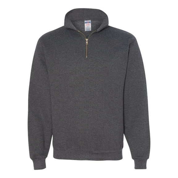 Jerzees 4528 Adult 9.5 oz. Super Sweats NuBlend Fleece Quarter-Zip Pullover