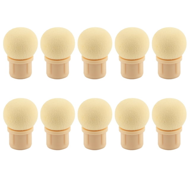 Cabeza de Esponja para Decoración de Uñas NikouMX 10 Piezas