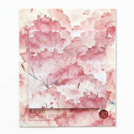 Cherry Blossom Note - Multifunction Beautiful Printing Square Sticky Note Cherry blossom