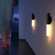 thumbnail image 2 of Aplique LED Lámpara de pared Luz nocturna Luz nocturna junto a la cama Luz blanca cálida Detección de movimiento PIR IR Iluminación de carga USB para gabinete Escaleras Pasillo Baño, 2 of 5