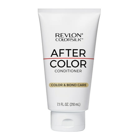 Revlon ColorSilk After Color Conditioner for Color Treated Hair, Bond Repair, Vegan Keratin, 7.10 fl oz