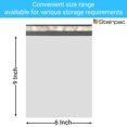 Steinpac Poly Mailers 6x9 100 Pack SelfSealing Package Envelopes