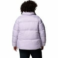 thumbnail image 2 of Columbia Womens Printed Logo Puffer Jacket, Black, Plus Size, 3X, 2 of 4