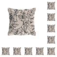 thumbnail image 1 of Inteprter Funda de almohada para decoración del hogar, funda de cojín de poliéster suave, duradera y fácil de limpiar, compatible con W0134-2 W0134-2 10Conjunto, 1 of 6