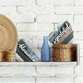 thumbnail image 3 of 2 Pcs Rustic Table Decorations for Living Room Home Farmhouse Table Centerpieces Small Love Wooden Heart Decor for Dining Room New House Decoration, 3 of 5