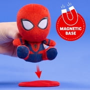 Marvel Spider-Man Perchd 4-inch Shoulder Plush Stuffed Animal, Wearable Plush Shoulder Friend, Toy for Fans, Girls, Boys, Kids, Ages 3 and Up