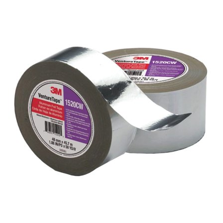 Venture Tape 3" 2 MIL Aluminum Tape 16 Rolls per case