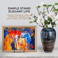 thumbnail image 5 of Plate Stands For Display - Plate Holder Display Stand + Metal Frame Holder Stand For Picture, Decorative Plate, Book, Photo Easel (2 Pack), 5 of 5