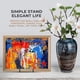 thumbnail image 5 of Plate Stands For Display - Plate Holder Display Stand + Metal Frame Holder Stand For Picture, Decorative Plate, Book, Photo Easel (2 Pack), 5 of 5