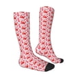 thumbnail image 3 of Picia Women Crew Soft Moisture-wicking Socks Crabs Starfish Pattern Design Cotton Socks, One Size fit All, 3 of 9