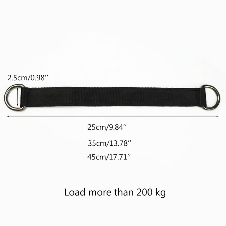 HeroNeo Heavy Duty T-bar Strap, Dumbbell Strap Dip Belt,Barbell Strap Rope  Handles Strap 