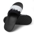 thumbnail image 4 of GZHJMY Stylish Slides for Women Men, Forest Silhouette Background Soft Flexible Slip-on Sandals Slippers, 4 of 7