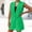 Green, variant on ZAZYULZ Womens Sleeveless Blazer Jacket Vest Solid Color Pocket Lapel Button Suit Vest(Green,S)