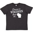 thumbnail image 3 of Inktastic Someone in Wisconsin Loves Me Youth T-Shirt, 3 of 5