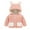 Pink, variant on Odeerbi Toddler Winter Coat Kids Boys Girls Outerwear Jackets Newborn Baby Warm Coat Knit Outwear Hooded Jumpsuit Blue