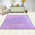 thumbnail image 3 of Area Rug Indoor 80"x58" Non-Slip Wear Resistant Floor Mats Soft Large Carpets for Living Room, Bedroom, Home Decor Washable Rug Cute Cats Pattern, 3 of 7