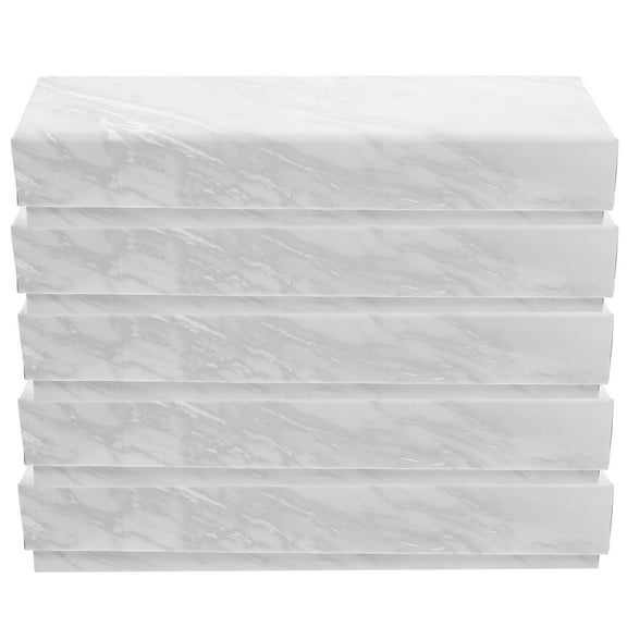 OUNONA  5 Pcs Decorative Cardboard Storage Boxes Pen Paper