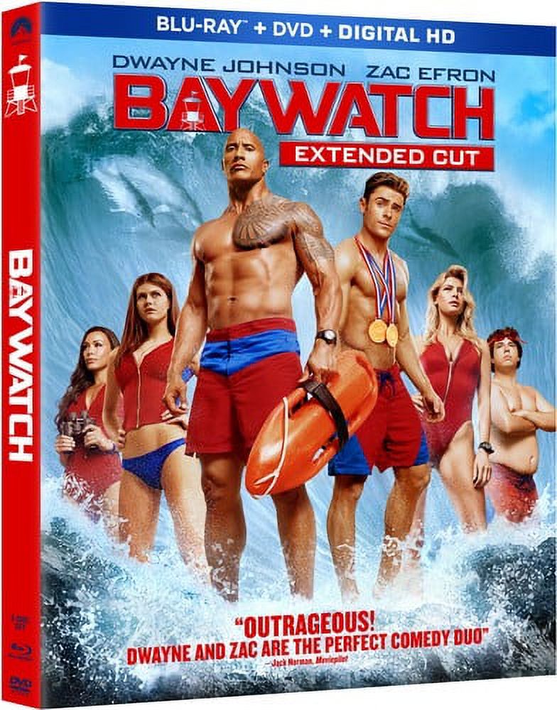 Baywatch (Unrated) (Blu-ray DVD)