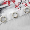 thumbnail image 4 of Castle Fairy Sakura Blackout Curtains Set of 2 (52x84 Each),Japanese Window Curtains, 4 of 6