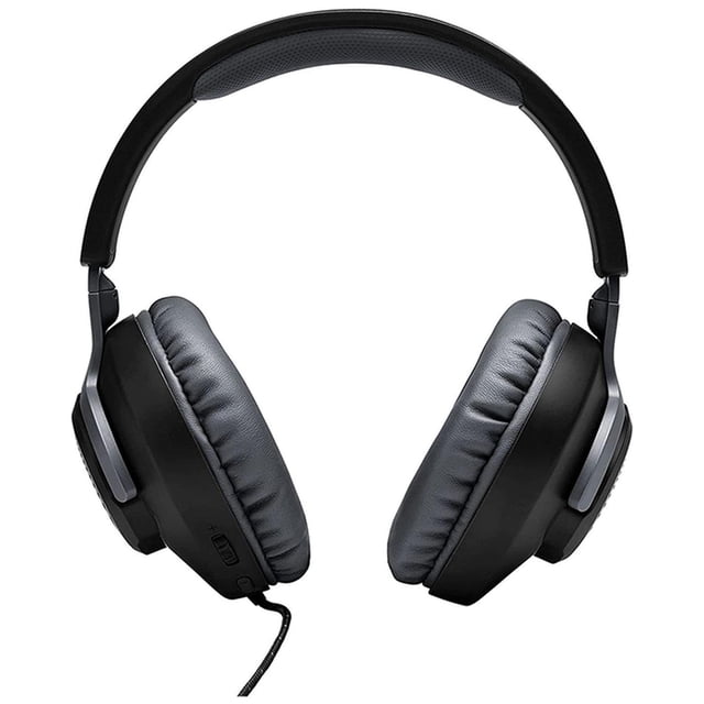 Audífonos Diadema Gamer JBL Quantum 100 Alambricos 3.5mm Microfono Negro JBL JBLQUANTUM100BLKAM