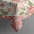 thumbnail image 3 of Pioneer Flower Floral Print Pattern Rectangle Tablecloth 60"x120",Waterproof Polyester Rectangle Table Cloth, Wipeable Spillproof Polyester Tablecloth for Dining, Camping, Indoor and Outdoor, 3 of 6