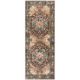 thumbnail image 2 of Washable Runner Rug, 2x6 Non-Slip Boho Vintage Hallway Rug Runner with Rubber Backing, Stain Resistant Distressed Carpet Runner for Bedroom, Kitchen, Laundry, Entrance, 2 of 7