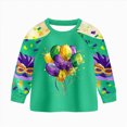 thumbnail image 6 of KPOPLK Toddler Baby Girl Clothes Fall Winter Carnival Sweatsuit Newborn Sweatshirt Sweat Pant Sets Outfits Infant Girls Clothing(7-8 Years,), 6 of 7