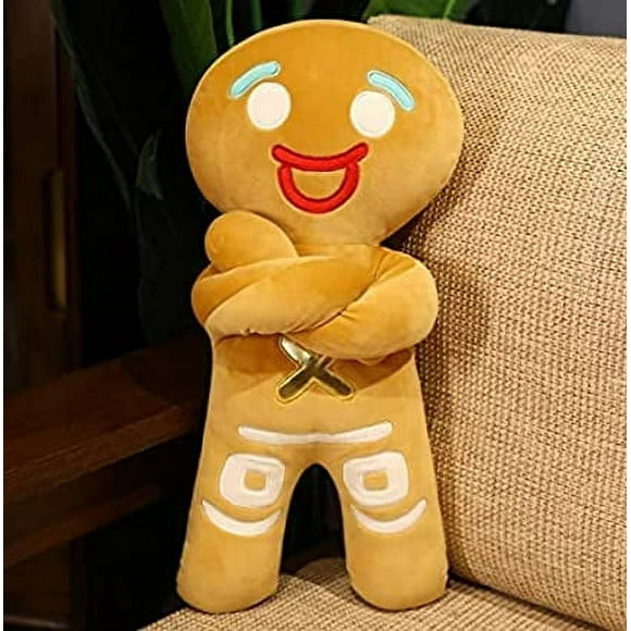 Gingerbread Man Christmas Plush Toy,Cookie Plush Doll, 30cm Gingerbread Gingy Plush Stuffed Toys for Children's Birthday Gift