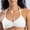 White, variant on Blmnix Lift Bra Women's Bras Push Up Daisy Bras Bra Yellow Bralette Halter Womens Sports Bras