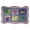 Fun Rugs Supreme Area Rug TSC-220 Fairy Quilt Multi-Color Plaid Hearts 3' 3" x 4' 10" Rectangle