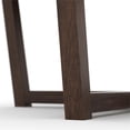 thumbnail image 5 of RST Brands Table Basse Ronde en Bois Composite Aster en Noyer et Noir, 5 of 5