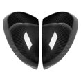 thumbnail image 2 of Cubierta de espejo retrovisor, 2 piezas de fibra de carbono, tapa de espejo retrovisor de respaldo, carcasa de espejo de puerta, elegante y moderna, 2 of 9