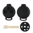 thumbnail image 2 of Shell Cáscara de Remoto Control Botónes sin Cortar de Silicona Accesorio de Coche de Negro DYNWAVEMX Caja de llave remota de coche, 2 of 5