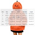 thumbnail image 3 of Halloween Hoodies for Women Pumpkin Mask Oversized Hood Sweatshirt Kangaroo Pocket Funny Costume Pullover Top, 3 of 5