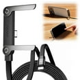 thumbnail image 2 of 2-in 1 Invisible Holder Charger Cable 240W Fast Charging Cord with Phone-Stand, 2 of 8